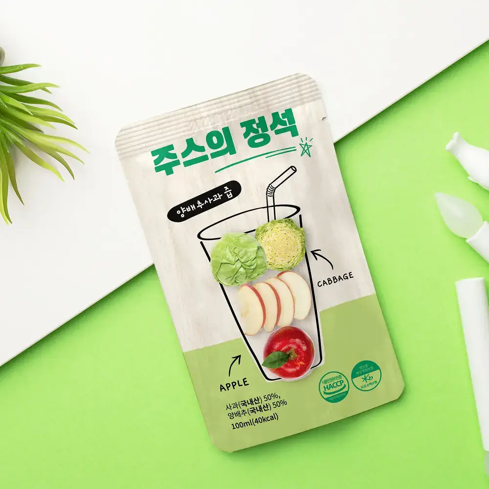 [NEW]주스의정석 양배추사과즙 100ml